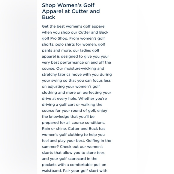 🏌🏼‍♀️Annika by Cutter & Buck Ladies Golf Shorts NWOT - Picture 8 of 9